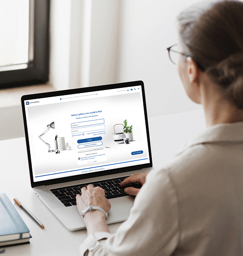 woman with laptop