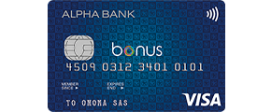 Visa Alpha Bank Bonus Contactless