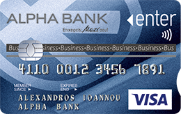 Alpha Bank Enter Visa Business
